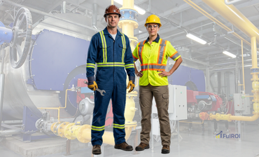 Overoles y chalecos industriales